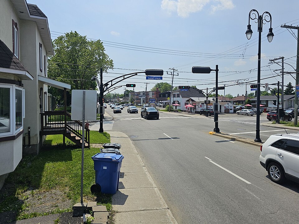 Boulevard Lacombe à Repentigny