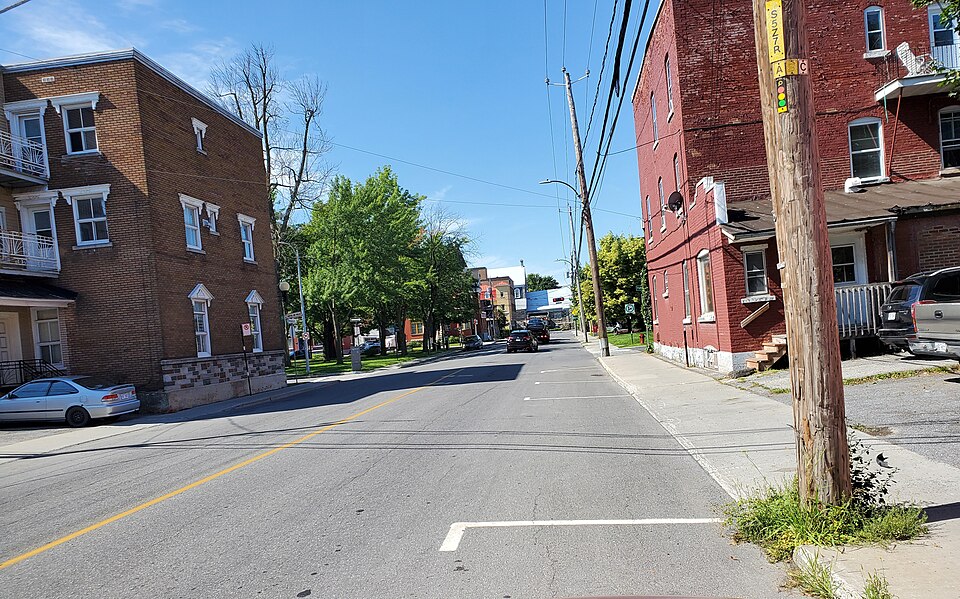 Rue Dessaulles à Saint-Hyacinthe